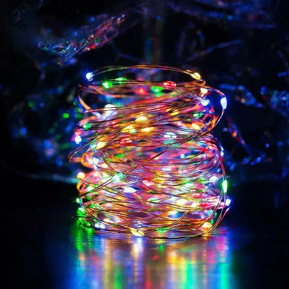 2 packChristmas Outdoor Solar String Lights 40M 400 Led Solar Lights Waterproof